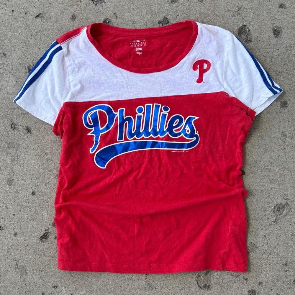 Y2K Womens MLB Phillies Top SZ M